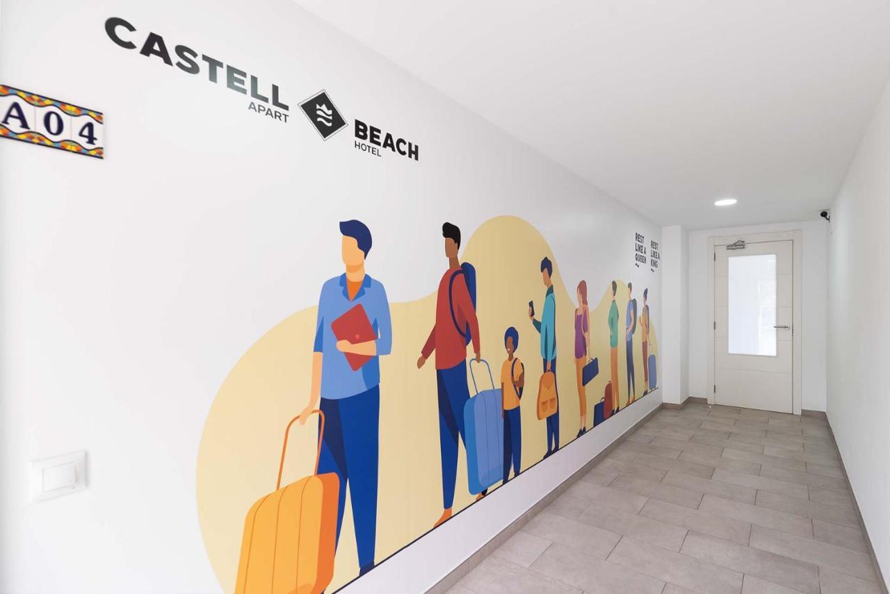 Castell Beach Aparthotel Castelldefels Buitenkant foto