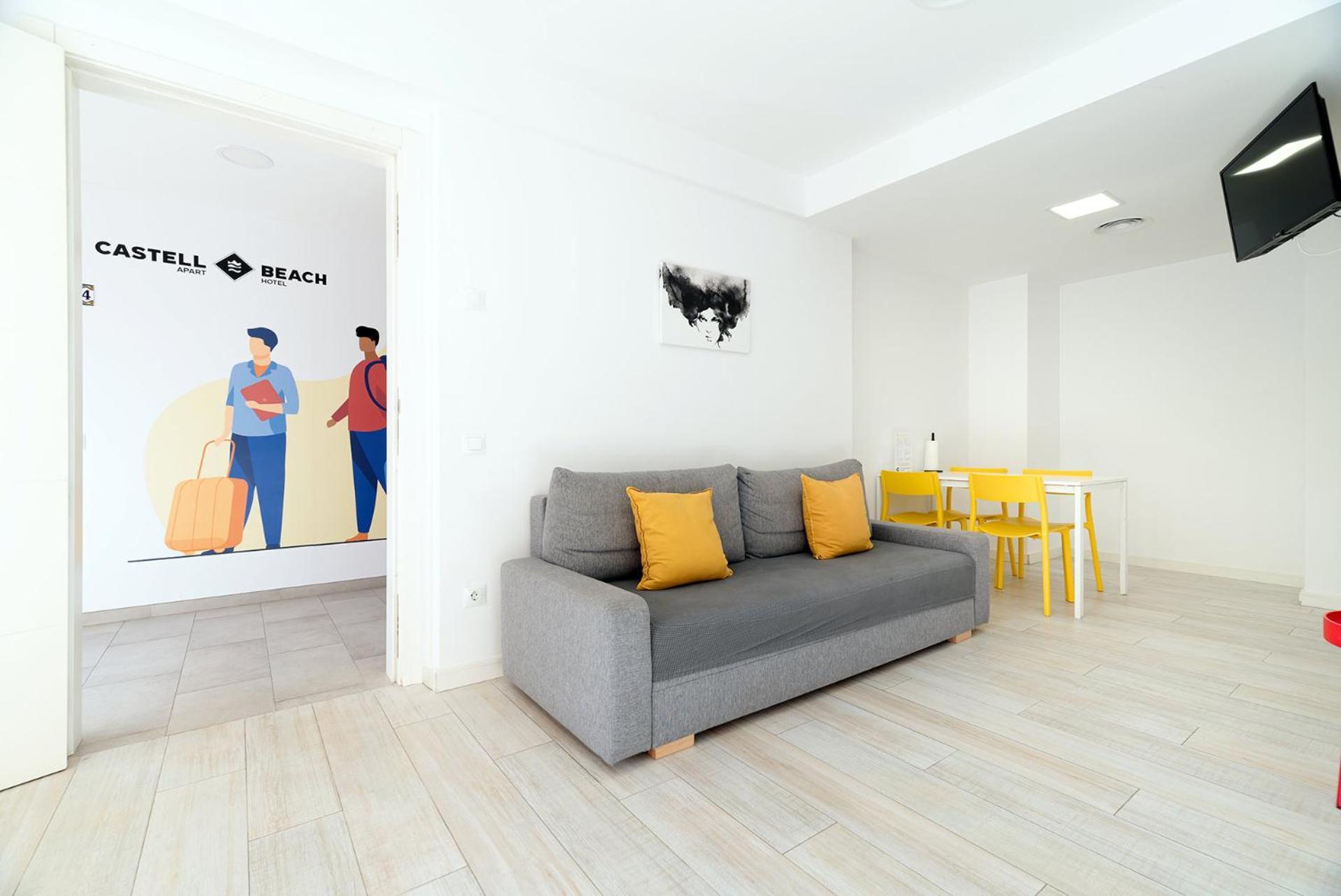 Castell Beach Aparthotel Castelldefels Buitenkant foto